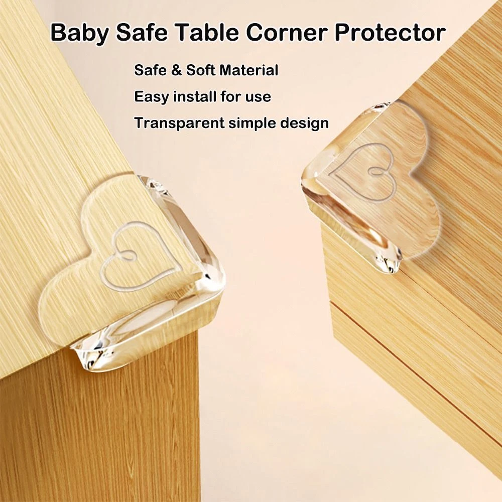 PVC Corner Guards Soft Table Corner Protector Useful Edge