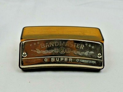 Mundharmonika Made in GDR Bandmaster Super mit Box Musik c 7423