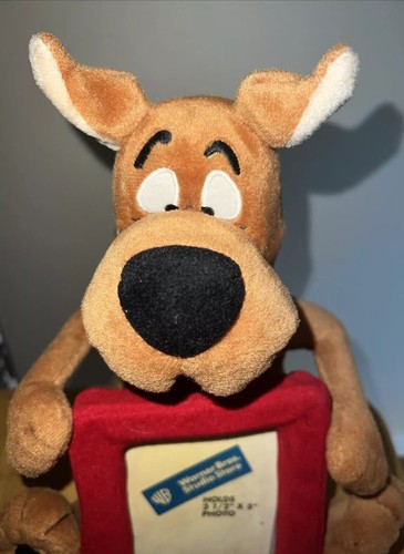 Marco de fotos de peluche Scooby Doo exclusivo de Warner Bros Studio Store de colección (1999) - Imagen 2 de 4