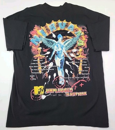 Camiseta Deadstock Dbruze Kurt Cobain, Talla (L), 23x30,5", Nunca Usada - Imagen 15 de 15