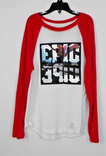 Brothers Langarm Grafik Shirt Jungen/Kinder Größe 7 rot & weiß Skateboard - Bild 10 von 12