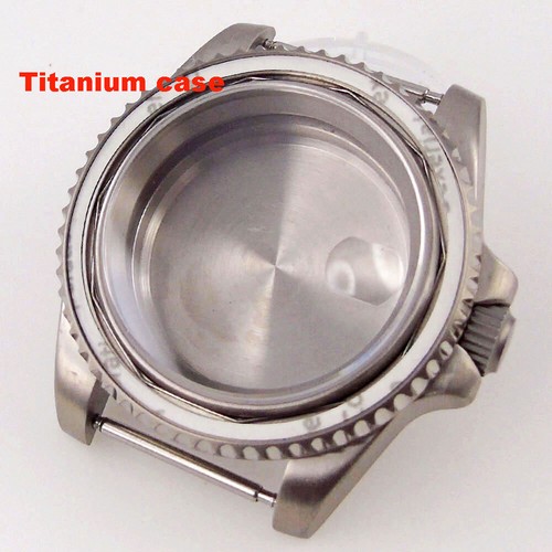 40 mm Sub GMT Uhrengehäuse Allergie vorbeugen Saphir Titan passend NH34 NH35 NH36 - Bild 38 von 38
