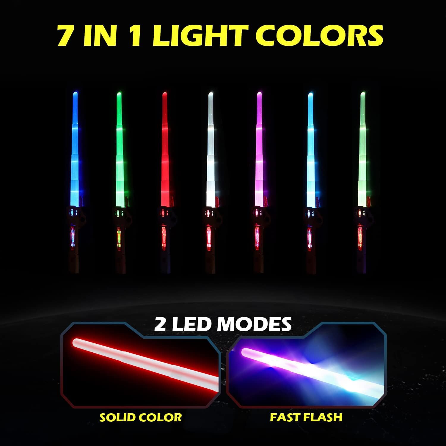 LED Lightsaber Flashing Light Laser Saber Lighted Swords with Sound XMAS Toys eBay