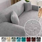 Thick Jacquard Sofa Cover for Living Room 1/2/3/4 Seater Elastic Armchair Cover