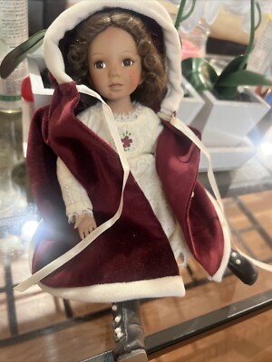 Ashton Drake 1998 4 Seasons  HORSE CAROUSEL & DOLL BY GABY RADEMANN COA Charity