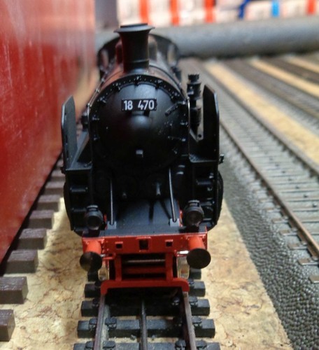 Rivarossi H0 1014 locomotiva a vapore BR 18 470 DR AC NUOVA & IMBALLO ORIGINALE - Foto 3 di 5