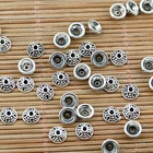 100pcs 6mm tibetan silver tone 6mm bead cap EF1704