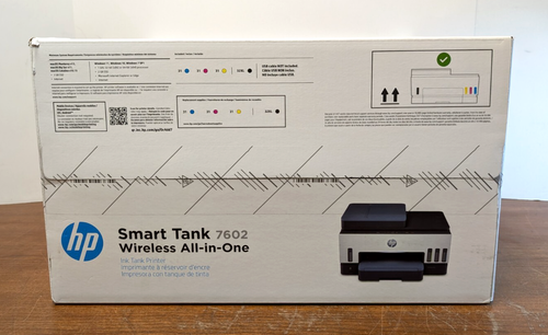 HP Smart Tank 7602 Inkjet All-in-One Wireless Printer - NEW IN BOX! - Picture 5 of 8