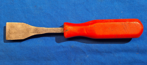 Raspador de juntas vintage Mac Tools SP8A 8" largo 1" ancho mango rojo duro - Imagen 4 de 8