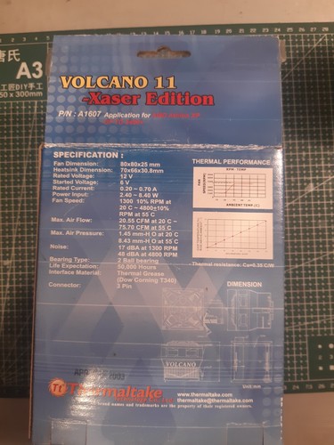 Thermaltake Volcano 11 Xaser Edition - Afbeelding 3 van 4