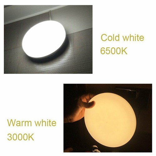 50W Round LED Ceiling Light Panel Down Lights Wall Lamp Living Room Bathroom uk - Picture 10 of 17