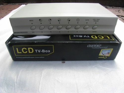 Auvisio LCD TV Box Kontrollgerät für die Überwachung von bis 4 Video Kameras - Bild 3 von 3