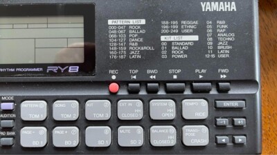 YAMAHA RY8 Rhythm Programmer Very Good GP | eBay