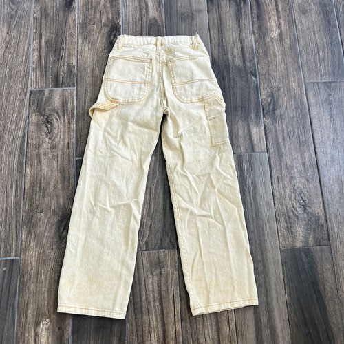 Wild Fable Yellow Cropped Pants Size 00 XS - Picture 2 of 6