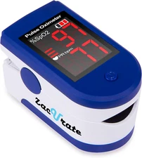 FSA/HSA Eligible 500CL Fingertip Pulse Oximeter Blood Oxygen Saturation Monit...