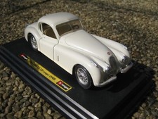 Modellauto Oldtimer Jaguar XK 120 Coupe, 1948, Burago M 1:24