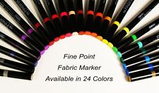 1pc Marvy Uchida Fine Point Fabric Marker Acid Free 24 Colors Available 