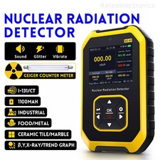 Portable Nuclear Radiation Detector Geiger Counter Tube β γ X-Ray Dosimeter US