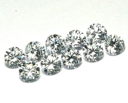 Loose Lab-Grown CVD Diamond LOT 2.10 MM D Color IF CLARITY 28 PCS Certified - Picture 4 of 8
