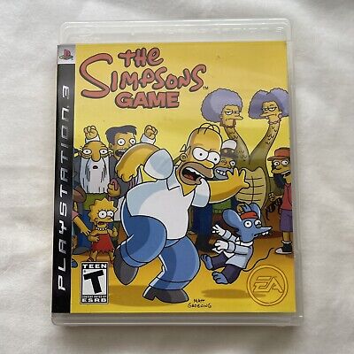 The Simpsons Game PS3 Seminovo, Zilion Games e Acessórios