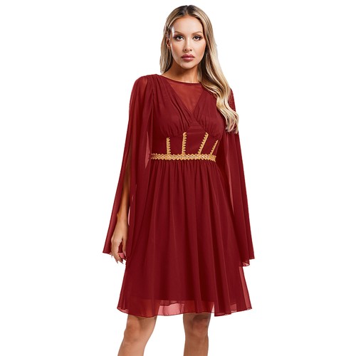 Women Dress Up Grecian Dresses Long Dressing Maxi Robe Party Costume Stage Toga - Picture 23 of 35