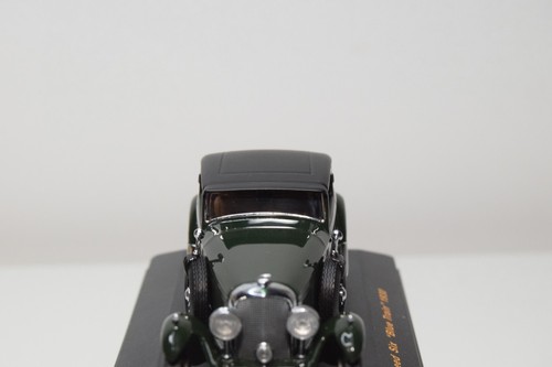 B28 1:43 IXO MUS003 BENTLEY SPEED SIX 1930 VERDE SIN USAR, EN CAJA - Imagen 6 de 18