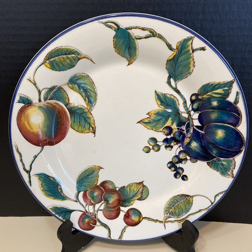 One Pier 1 Speiseteller England Angleterre Macintosh Obstmuster Steingut
