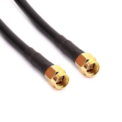 SMA Male To SMA Male RG58 Pigtail Cable 50cm Low-loss Cables - Zdjęcie 3 z 7