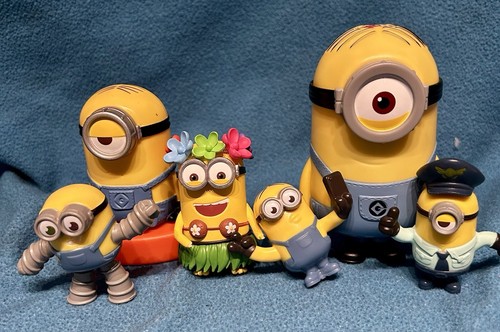 Lot Of 6 Minions- Various Types