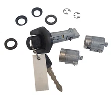 New OEM Ignition Cylinder and Door Lock Set For Isuzu Hombre 1998 with 2 GM Keys