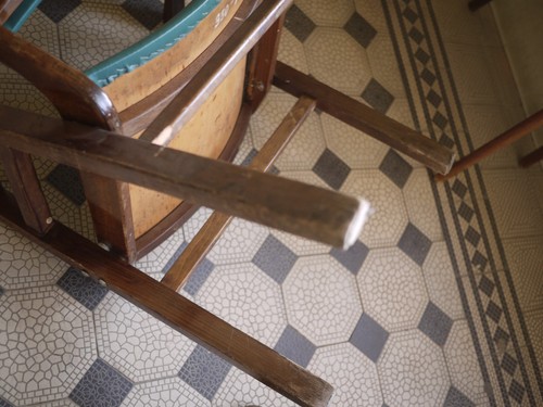 Collectable rare Pair of Retro MidCentury Modern Style Chair by František JIRÁK - Picture 4 of 4