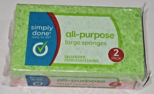 Sponge All Purpose Large 2 Pack 6in X 3.6 in X .9 By Simply Done Like Ocelo