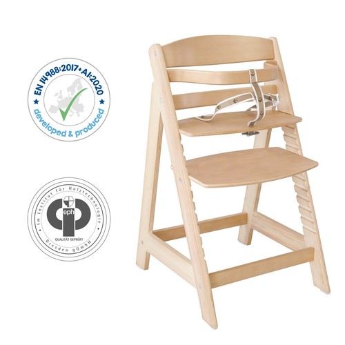 Roba Treppenhochstuhl Sit Up III natur Sitzverkleinerer Litte Stars TOP - Bild 5 von 5