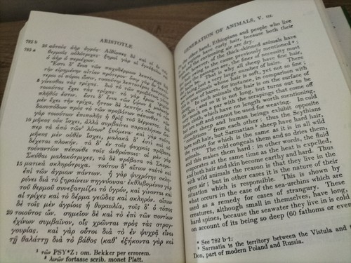 Aristotle Generation of Animals - Loeb Classical Library HARVARD HC/DJ Near NEW - Picture 10 of 14