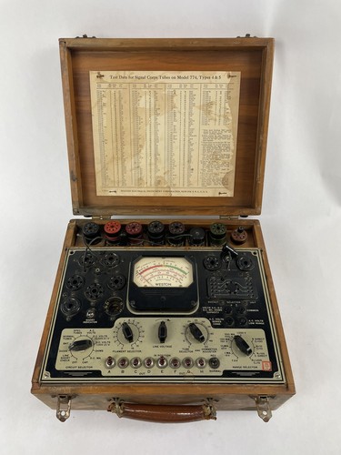 Weston Model 774 TYPE 4 VALVE TUBE TESTER ANALYSER - Picture 2 of 11