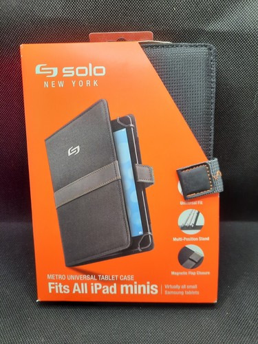 New Universal iPad Mini Samsung Tablet Case~ Black UBN2204~Solo New York - Picture 1 of 2