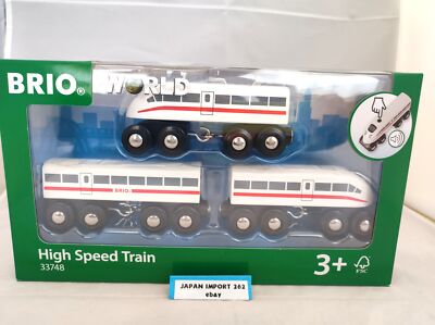 BRIO WORLD High Speed Train With Sound 33748 Japan Toy | eBay