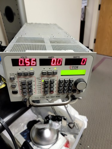 Transistor Devices TDI RBL 488 50-150-800 Electronic Load 50V 800W FOR PARTS