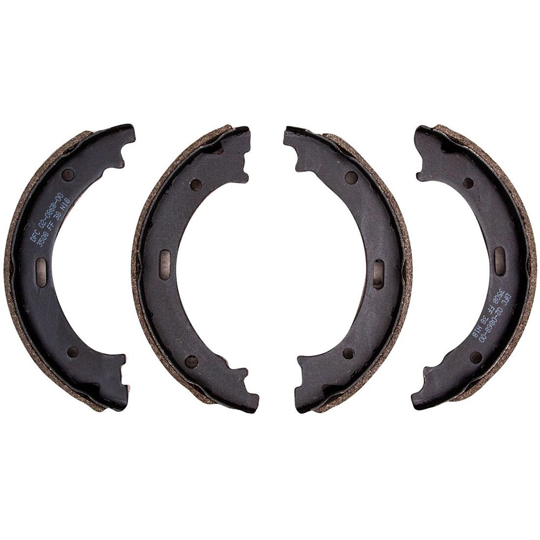 Parking Brake Shoe Set & Hardware Kit For Nissan Pathfinder Armada 2004