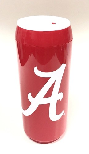 NCAA 16oz Travel Can Tumbler Slider Mug Cup - New Various Teams - Picture 2 of 25