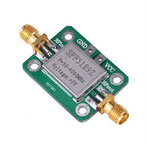 2PCS LNA 50-4000 MHz RF Low Noise FM Amplifier Signal Receivers SPF5189 NF 0.6dB - Zdjęcie 4 z 6