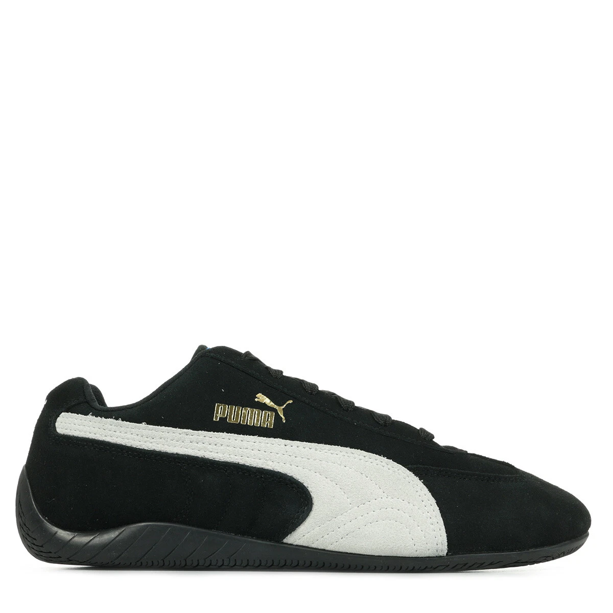Chaussures Baskets PUMA homme Speedcat OG Sparco Noir Noire Cuir Lacets