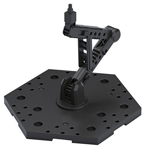 BANDAI ACTION BASE 5 BLACK Model Kit Display Stand NEW from Japan - Picture 1 of 4