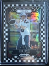 2023 Panini Prizm - Black and White Checker Prizm #206 Mac Jones
