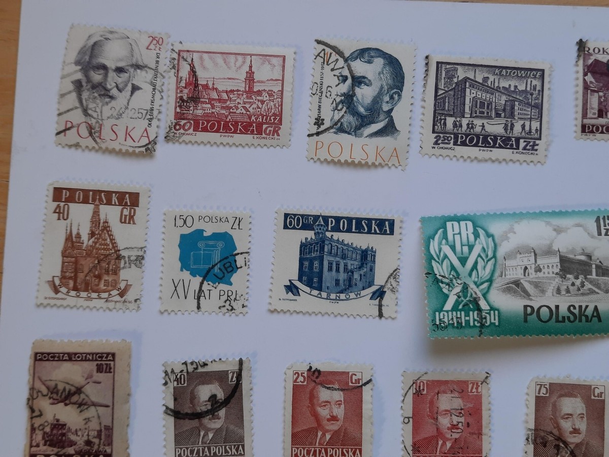 POLAND Lot of 29 stamps 1945-1959 Used bud87 | eBay