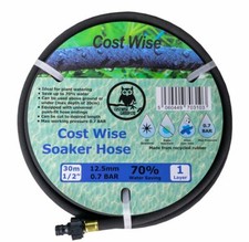 Porous Pipe Soaker Hose Leaky Pipe | All sizes up to 200m | MASSIVE 50% SALE