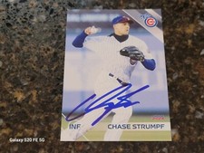 Chase Strumpf IP Auto Baseball Card (Chicago Cubs) 2024 Iowa Cubs #26