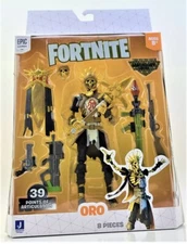 BRAND NEW Fortnite Legendary Series Oro 6" Collectible Action Figure Sealed!