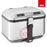 Topcase Aus Aluminium Natur Trekker Dolomiti 46L Givi DLM46A Monokey System