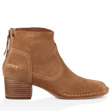 Botines Ugg Bandara de gamuza con tacón ancho